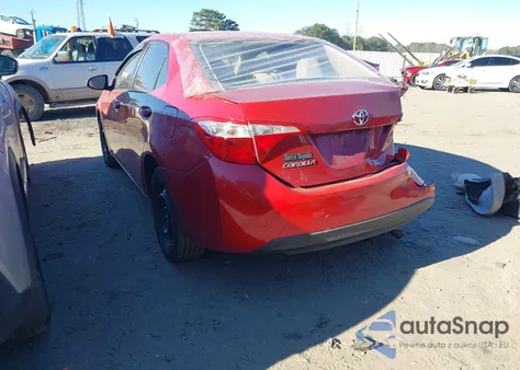 2016 Toyota Corolla Le from USA, damaged, VIN 2T1BURHEXGC531854